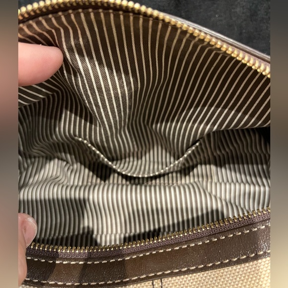 EUC Burberry Blue Label Canvas and Leather Satchel Crossbody - Picture 15 of 15